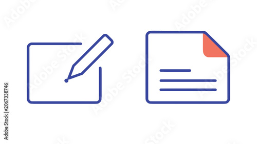 Document Edit Icons