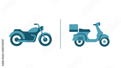 Motorcycle Icons Set