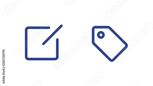 Link and Tag Icons