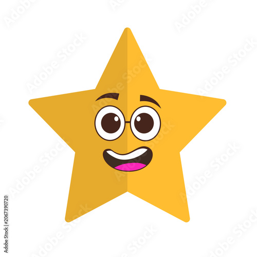 funny cartoon star