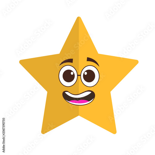 funny cartoon star
