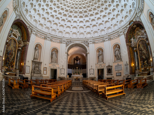Obraz na plátně Chiesa di San Bernardo alle Terme, mannerist and baroque styled church in Rome,