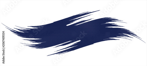 Fotografija Abstract halftone wave dots background