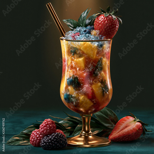 fresh fruit cocktail