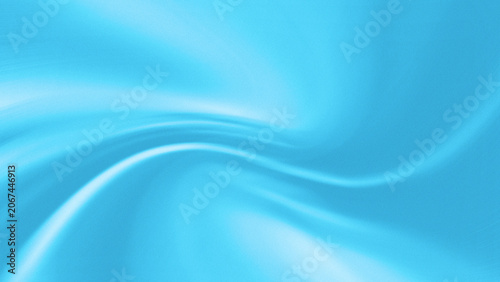 Abstract blue gradient background featuring elegant curved wave flow and texture that is very smooth, sleek and shiny