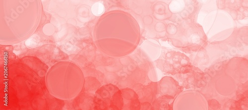 Quadro su tela Babble, red, abstract psychedelic grainy noisy color background, vibrant texture