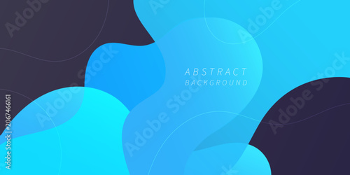 Modern Blue Gradient Abstract Background