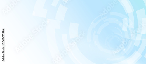Abstract geometric rectangle lines, virtual circuit board design feels futuri...