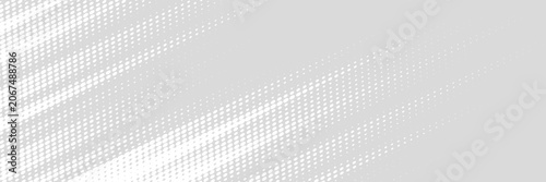 Fotografie Halftone dots red and blue color pattern gradient grunge texture background