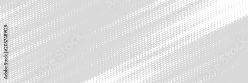 Fotografie Halftone dots red and blue color pattern gradient grunge texture background