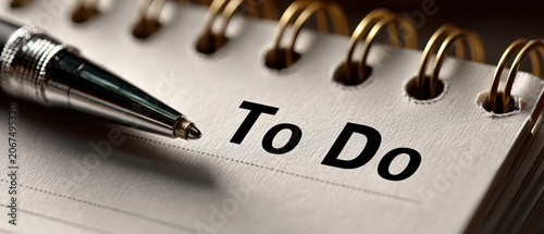 Hr onboarding process at a desk with a notebook displaying a to do list for new hires and important tasks to complete for a smooth transition
