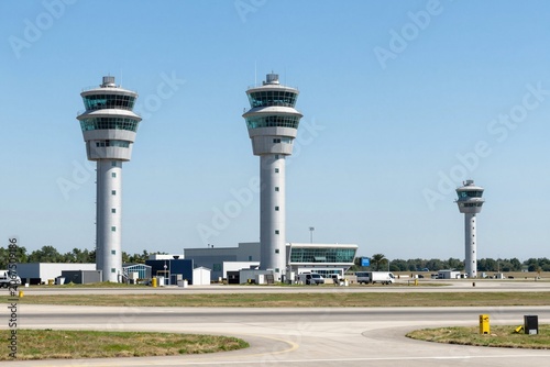 Airport Air Traffic Control Tower - Modern Aviation