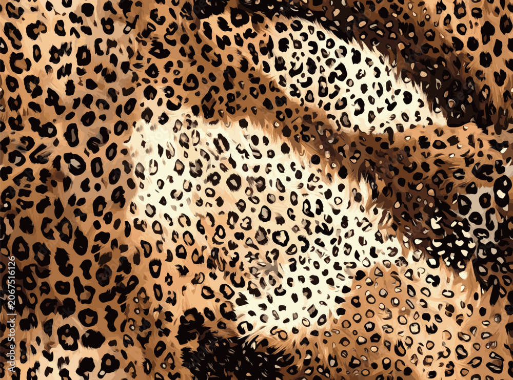 Fototapeta premium abstract animal skin pattern vector seamless