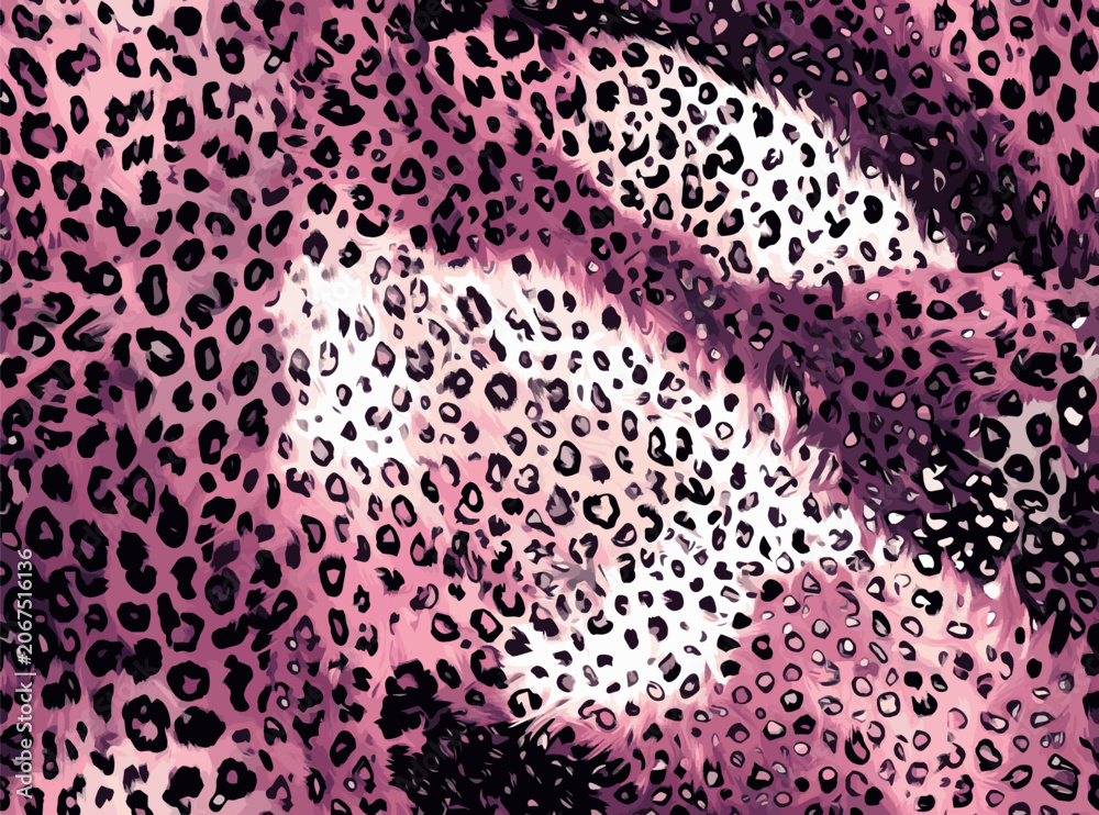 Obraz premium abstract animal skin pattern vector seamless