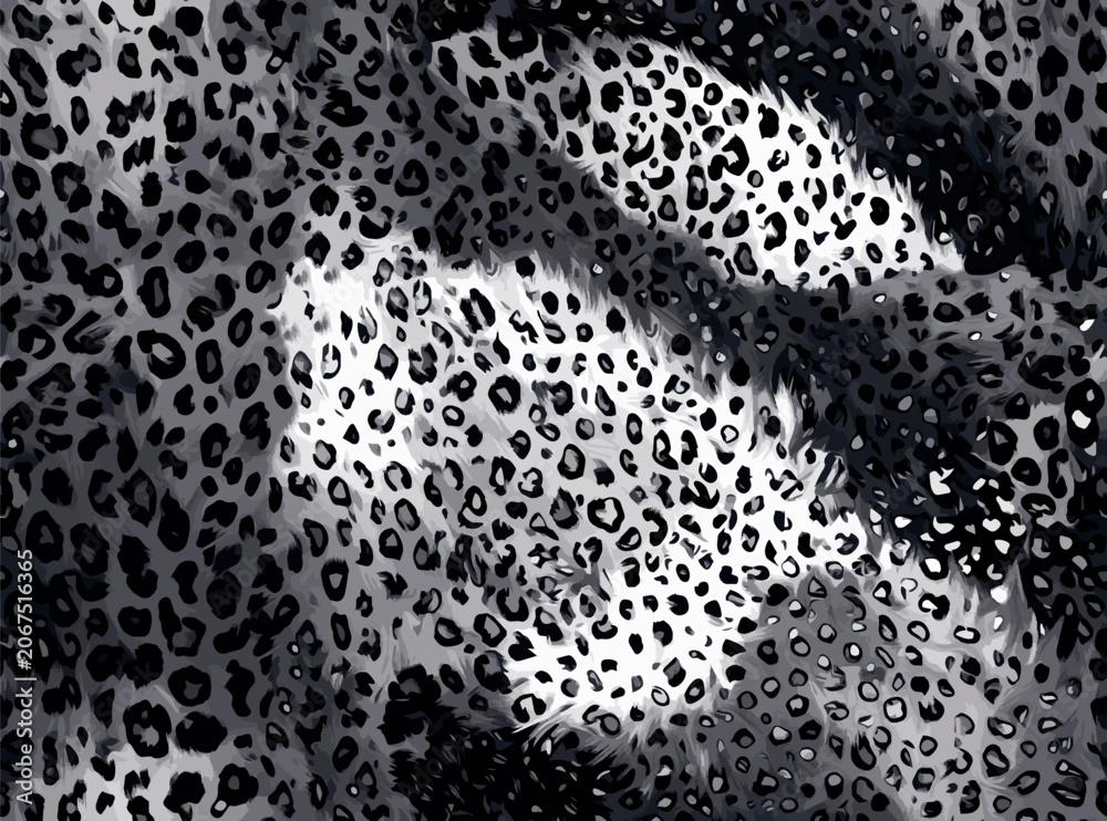 Fototapeta premium abstract animal skin pattern vector seamless