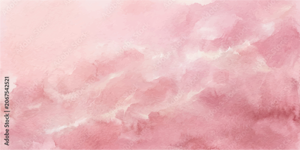 Fototapeta premium Pink abstract watercolor grunge texture background with paper paint pattern design and soft rose color theme