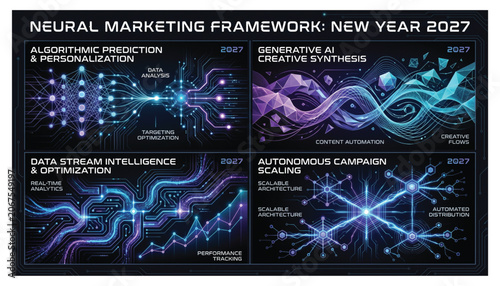 Neural marketing framework and artificial intelligence automation strategies for 2027 with marketing framework artificial intelligence automation analytics algorithm strategy business