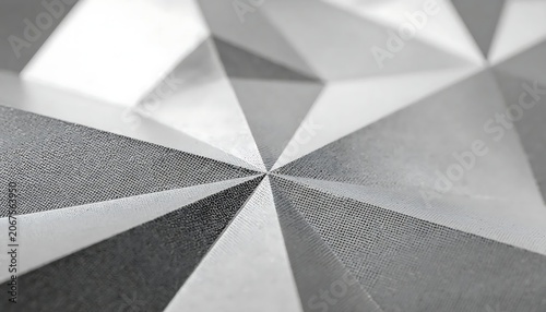 Geometric Triangles Monochrome Pattern Design.