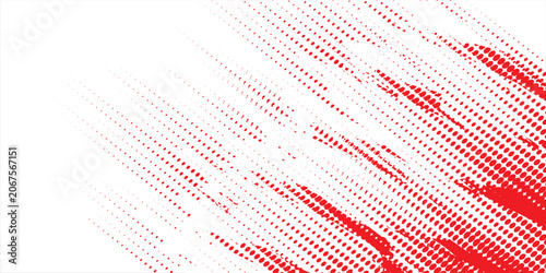 Red Halftone Dotted Background With Diagonal Pop Art Texture And Modern Graphic Design
