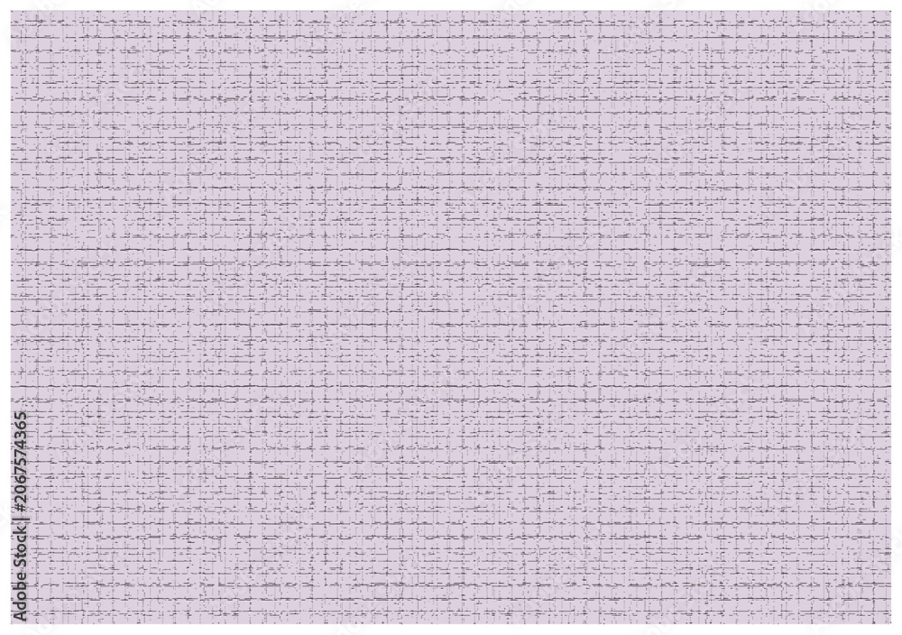 Fototapeta premium Abstract texture of light lavender paper with a grid pattern and ink splatters