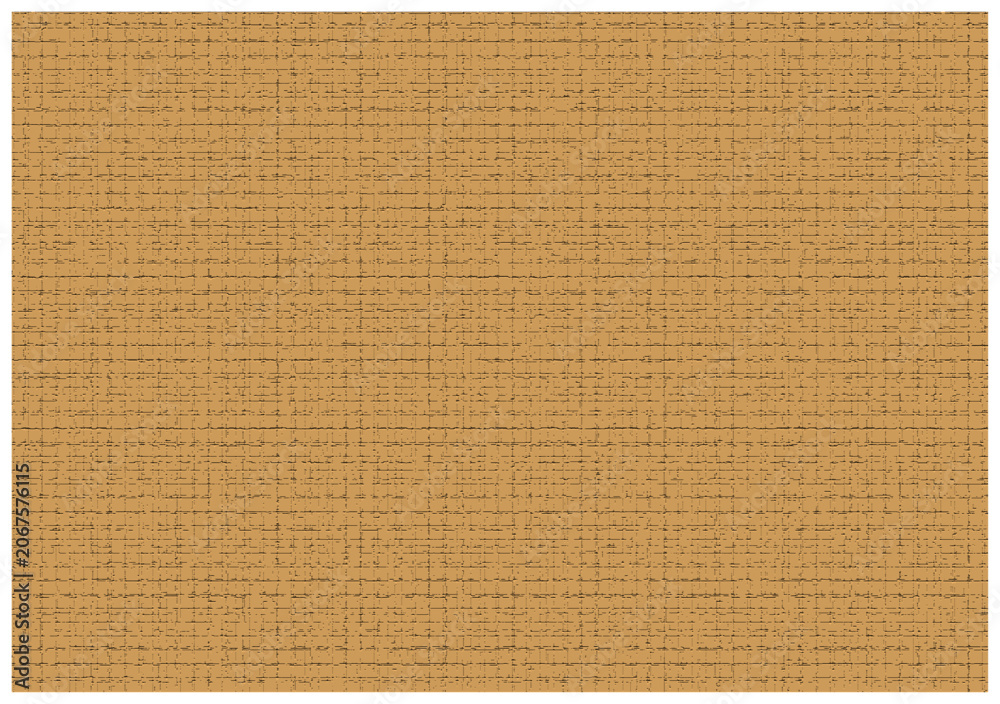 Fototapeta premium Abstract ochre yellow textured background with grid lines and distressed