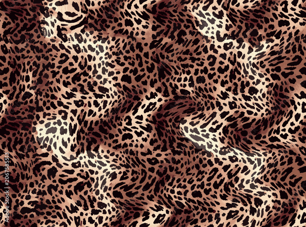 Naklejka premium abstract animal skin pattern vector seamless
