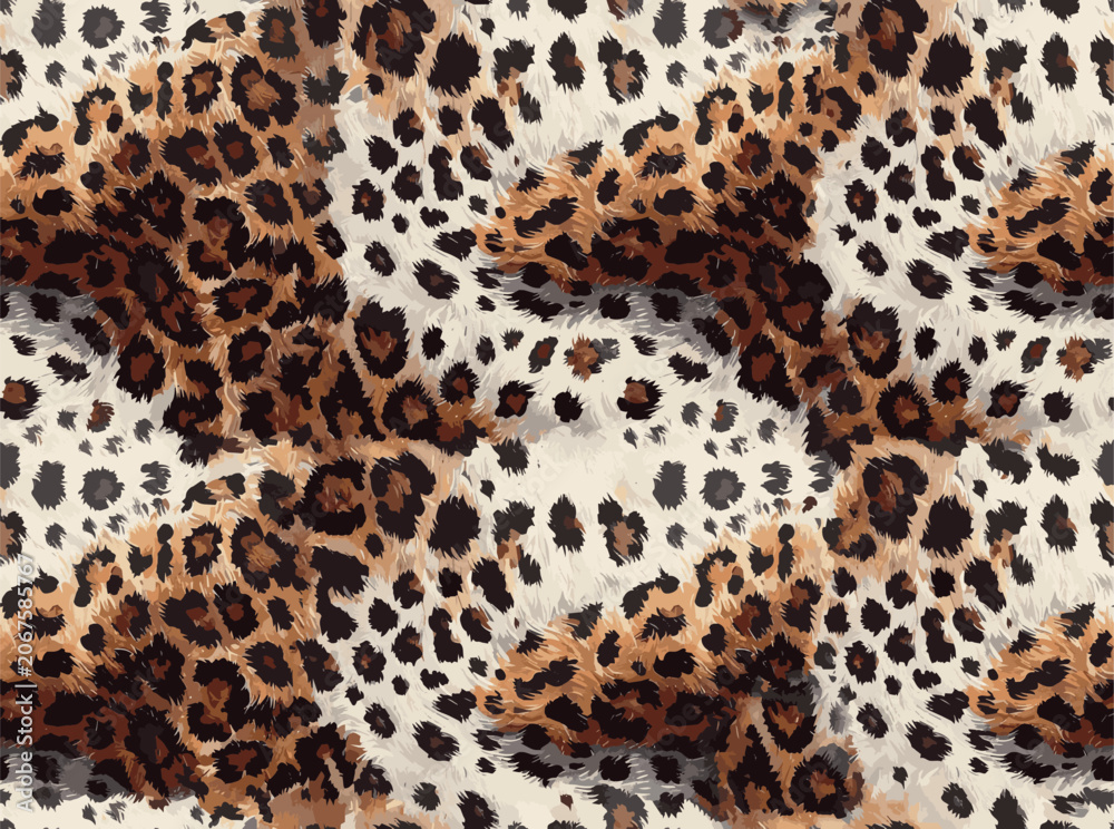 Fototapeta premium abstract animal skin pattern vector seamless
