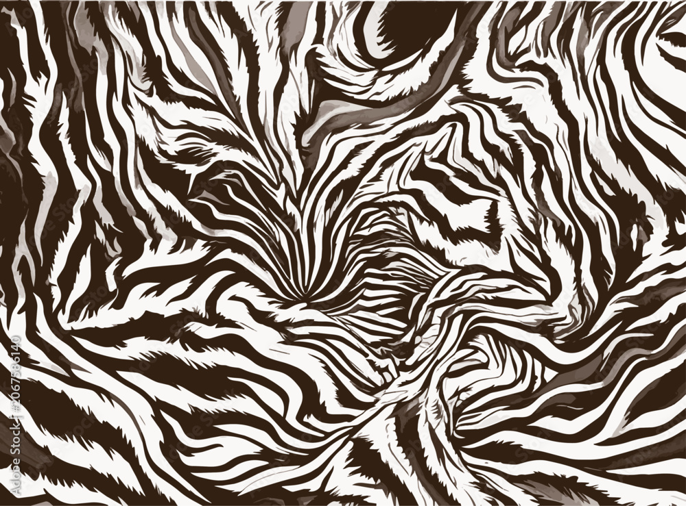 Fototapeta premium abstract animal skin pattern vector seamless