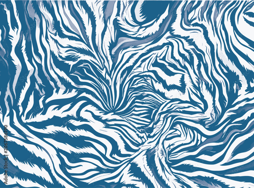Naklejka premium abstract animal skin pattern vector seamless