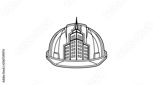vector illustration of an old bird cage