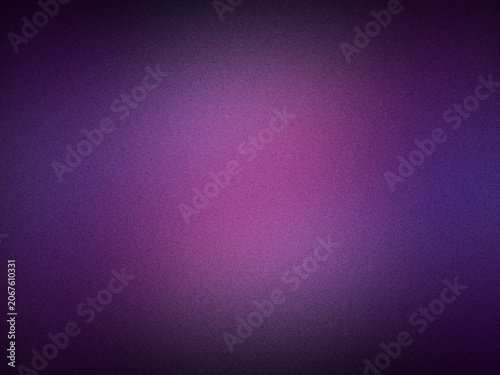 Fotografie Abstrakter violetter Grain Gradient Hintergrund mit weichem Leuchten und körnige