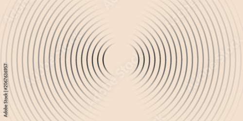 White geometric abstract background overlapping layers on bright space with line effect decoration. Circle style concept modern graphic design element for banner, flyer, card. vector