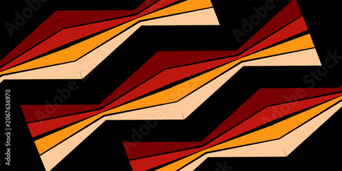 Latar Belakang Bergaris Vintage, Poster, Sampel Banner, Warna Retro dari 1970-an 1900-an, 70-an, 80-an, 90-an. Garis poster latar belakang bergaya retro vintage 70-an. eps 10
