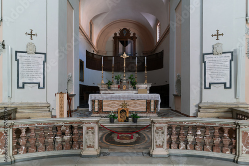 Canvastavla Chiesa di San Bernardo alle Terme, mannerist and baroque styled church in Rome,