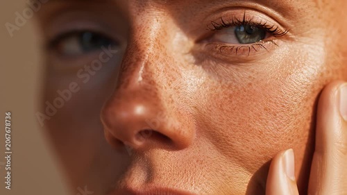 Editorial Macro Skin Texture Beauty Shot