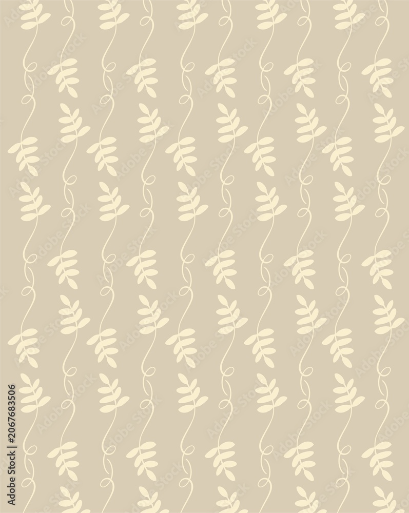 Fototapeta premium Pre-made background of isolated elements in a flat style. Modern digital illustration suitable for covers, cards, and designs. 