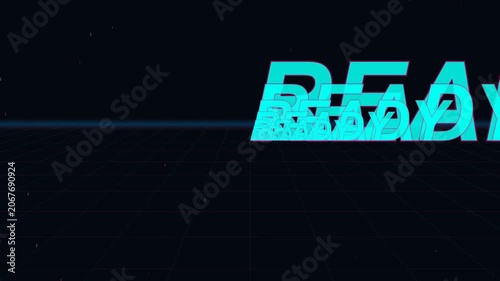 Futuristic Text Animation: 