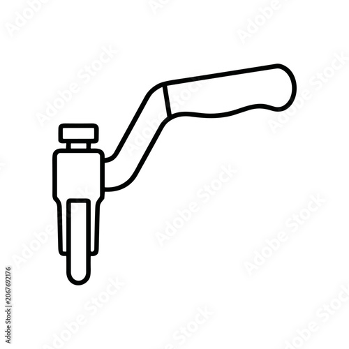 Detailed illustration of a bicycle gear.