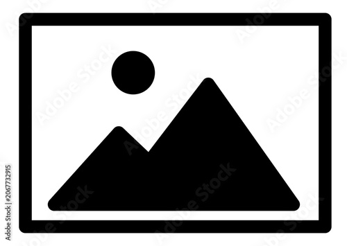 Foto gallery icon PNG, image icon, picture symbol.