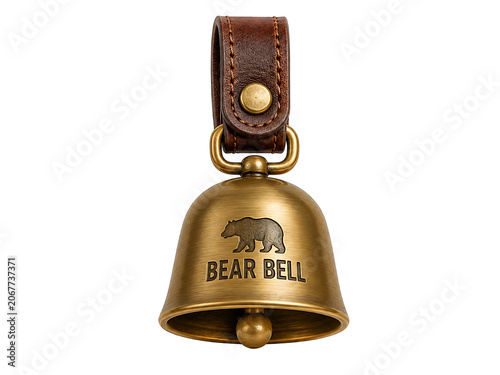 Vintage Bear Safety Bell for Hiking and Wildlife Protection