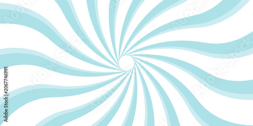 Bilde på lerret Sun rays blue and white vector background