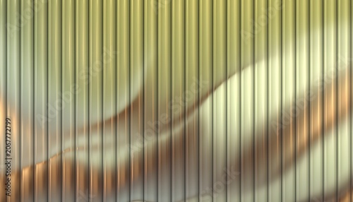 Abstract vertical lines creating a wavy pattern