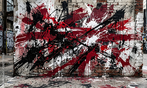 graffiti on the wall