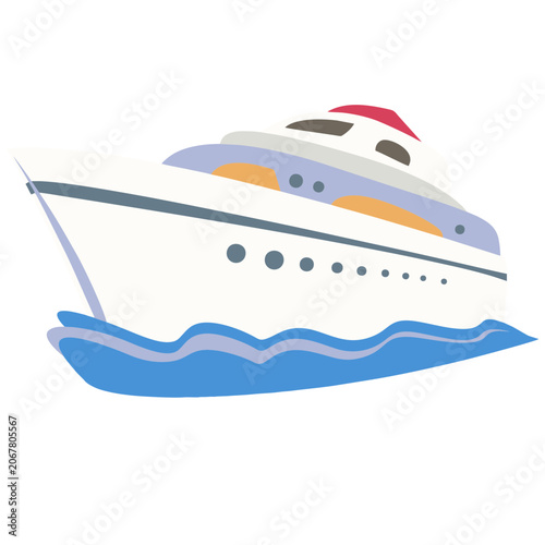 yacht sailing on the water