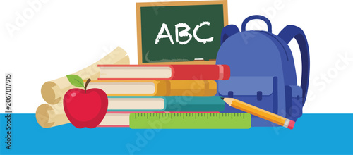 back to school concept