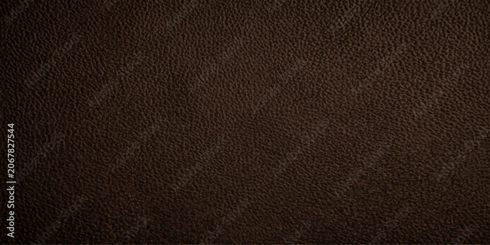 Fototapeta premium A close-up of rich, dark brown leather texture, showcasing its natural grain and subtle sheen, suggesting luxury and durability.