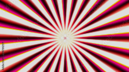 Bild auf Leinwand Radiating light explosion with gradient beams