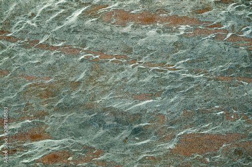 Gray and brown relief stone closeup
