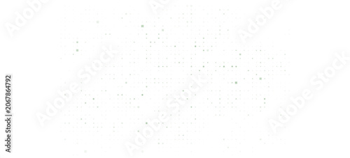 Obraz na płótnie simple abstract sky green color halftone square pattern gradient squares a study in color and form