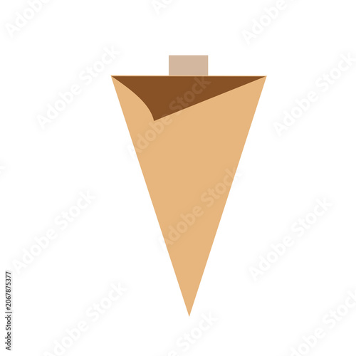 Triangle Bunting Pennant Flag Flat Vector Clipart
